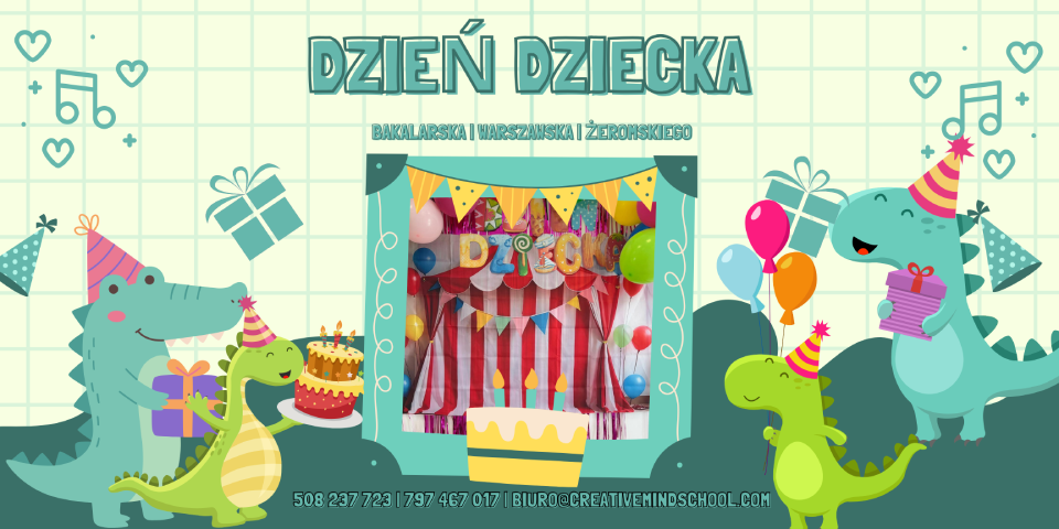 Dzień Dziecka – święto radości i wspólnej zabawy w Creative Mind School!