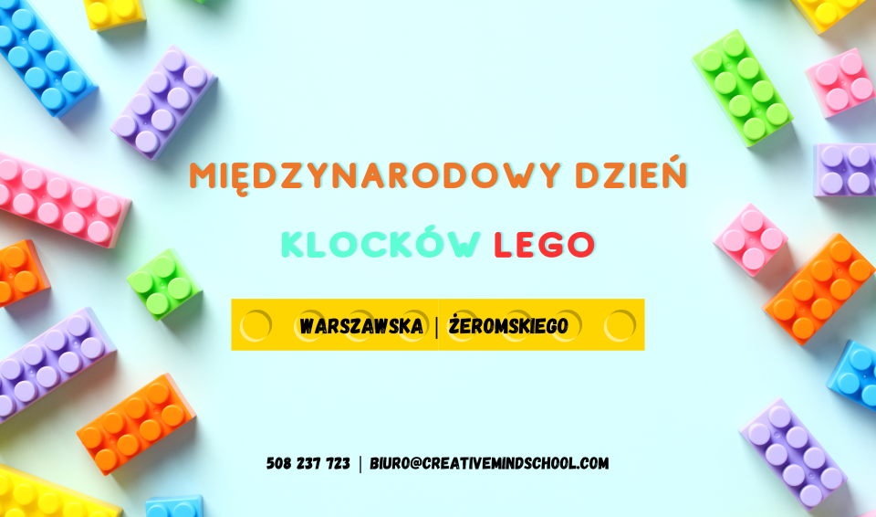 Międzynarodowy Dzień Klocków LEGO w Przedszkolu Creative Mind!